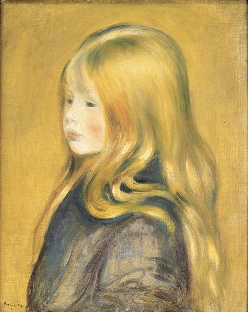Detail of Portrait of Edmond Renoir, Jr., 1888 by Pierre Auguste Renoir