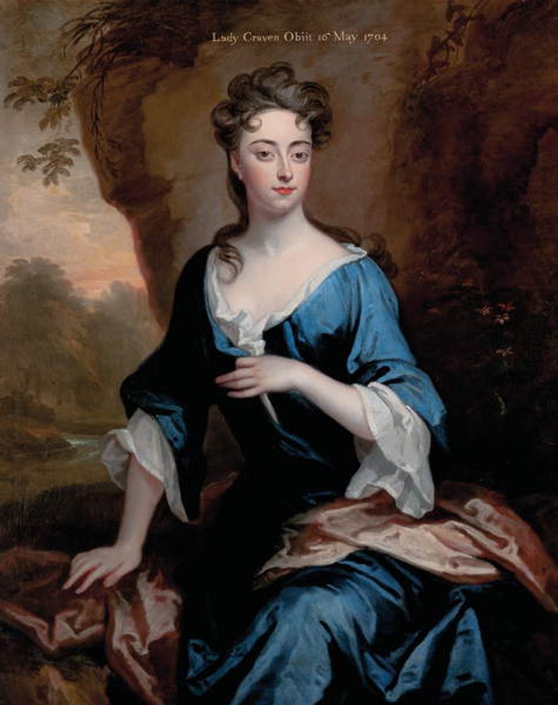 Detail of Portrait of Elizabeth Skipwith, Lady Craven by Godfrey Kneller