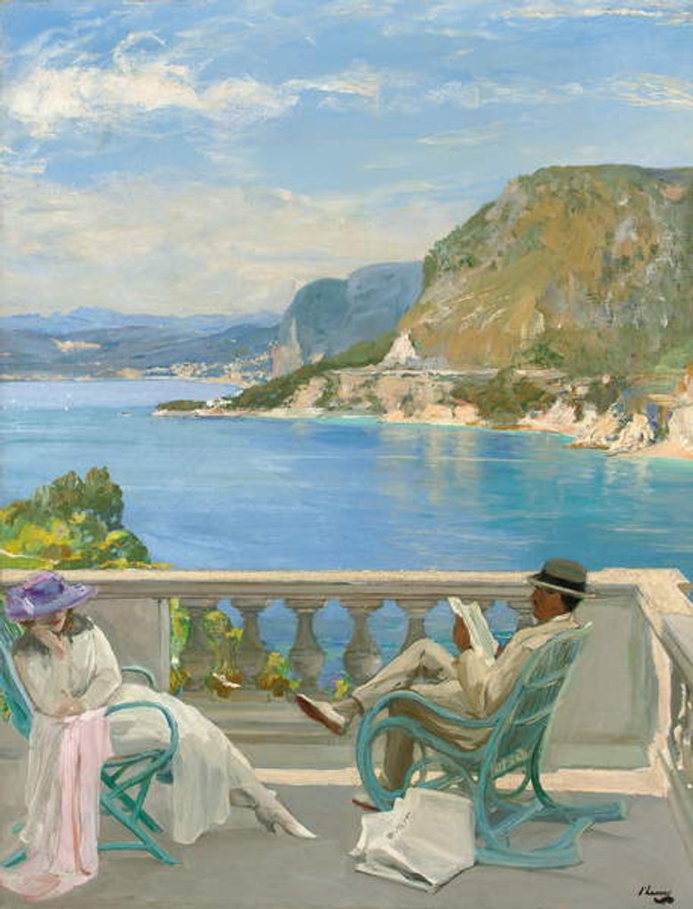 Detail of The Honeymoon, 1921 by John Lavery