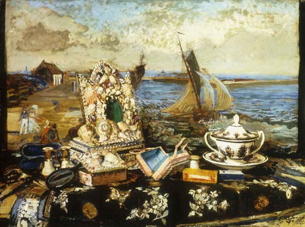 Detail of Potamak by Jacques-Emile Blanche