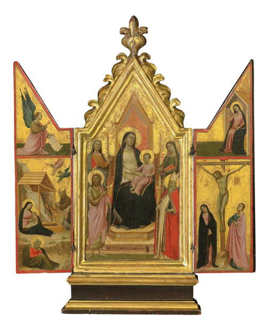 Detail of Triptych by Taddeo Gaddi
