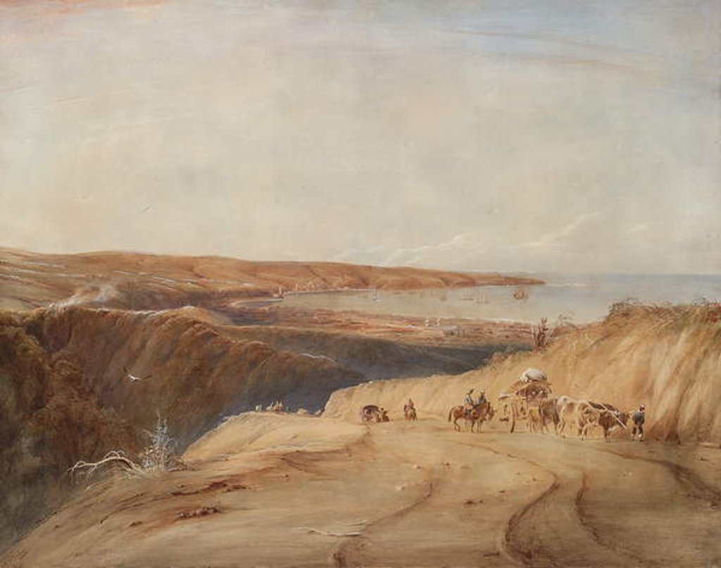 Detail of Valparaiso, Chile by Carlos Chatworthy Wood Taylor