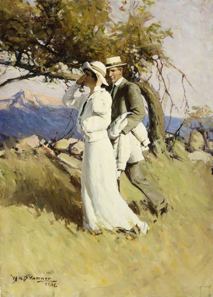 Detail of Summer Days, 1916 by William Henry Dethlef Koerner