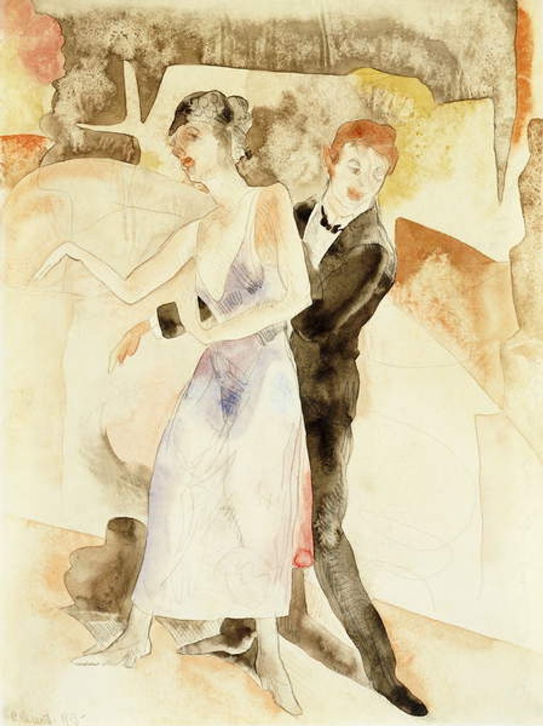 Detail of Song and Dance, 1918 by Charles Demuth