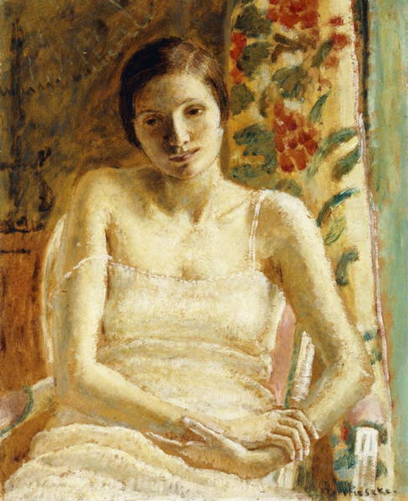 Detail of Seated Figure by Frederick Carl Frieseke