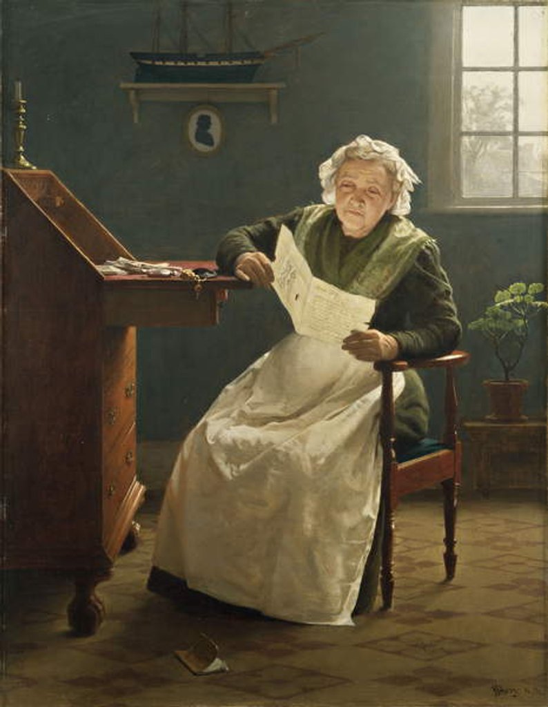 Detail of Dear Polly by Seymour Joseph Guy