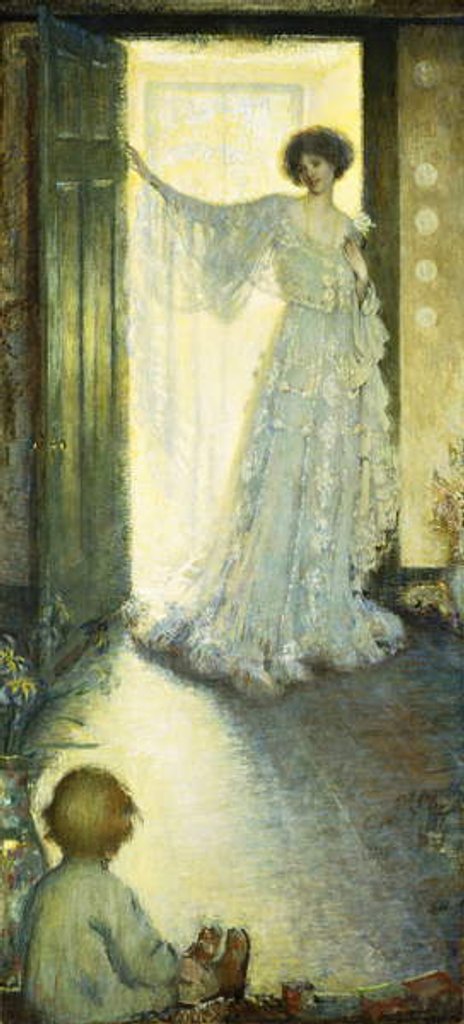 Detail of Mother and Child by Philip Leslie Hale