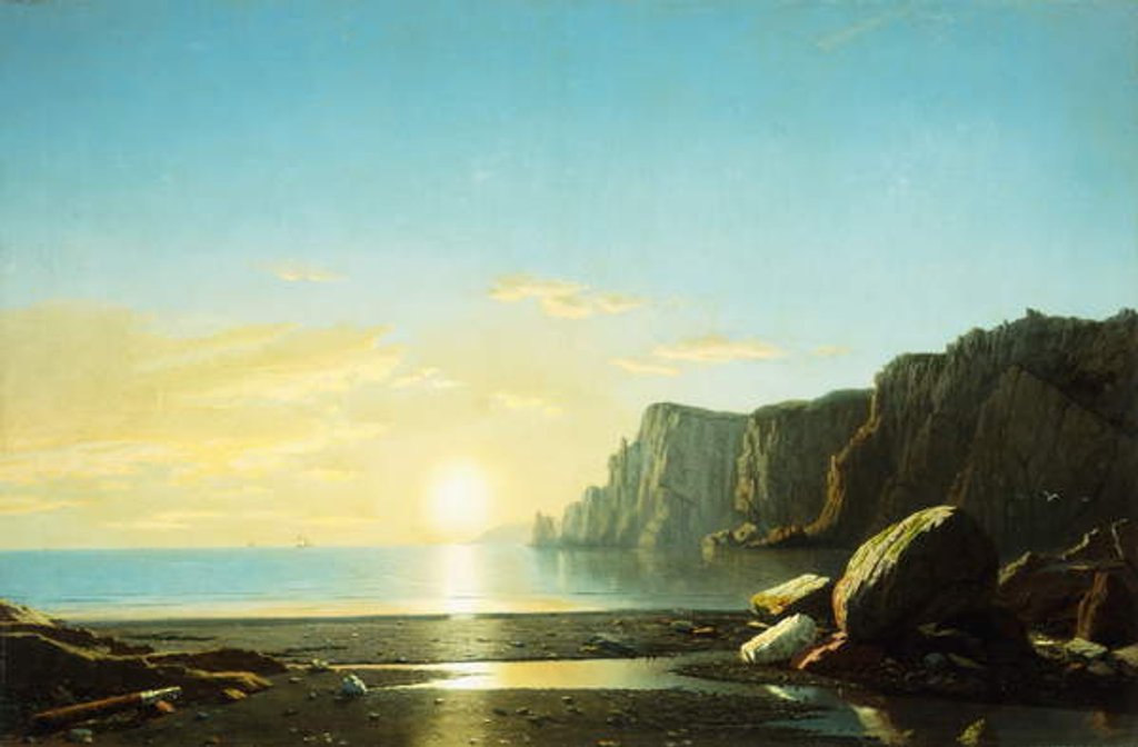 Detail of Off the Coast of Labrador, 1862 by William Bradford