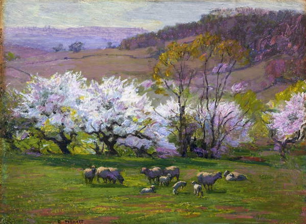 Detail of Blossom Time by Edward Henry Potthast