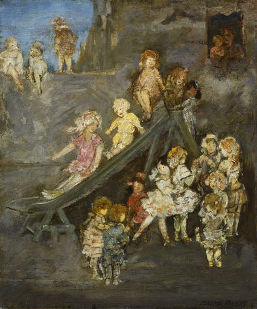 Detail of The Slide by Jerome Myers