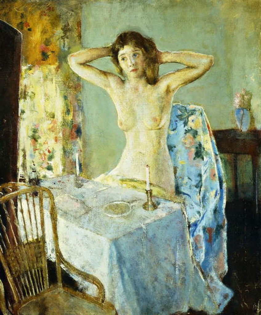Detail of The Dressing Table by Charles Webster Hawthorne