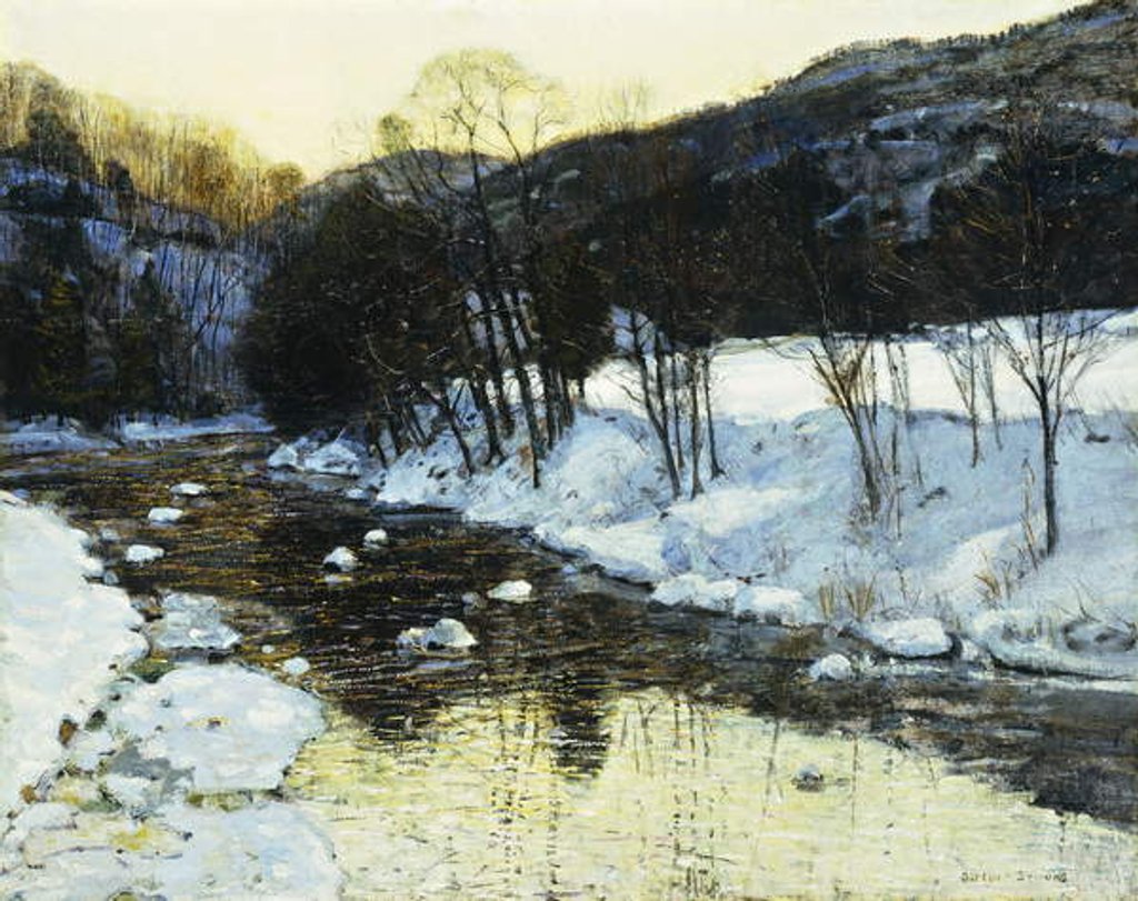 Detail of Dusk's Palette by George Gardner Symons