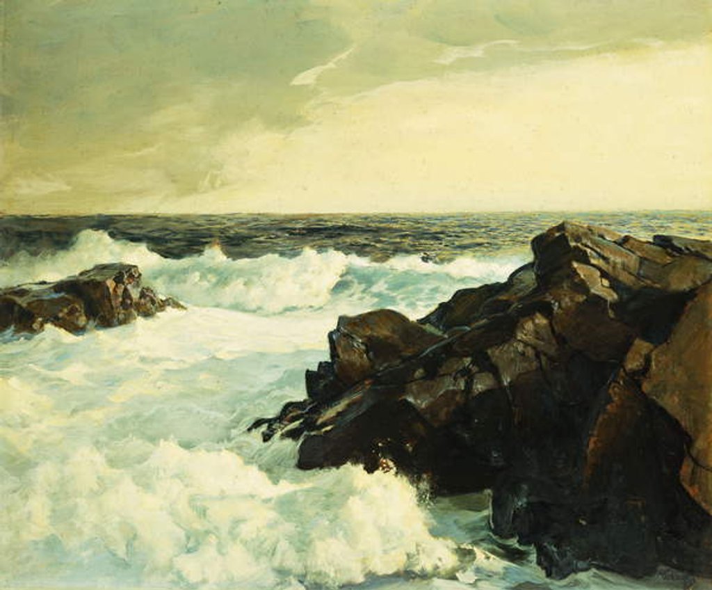 Detail of Hightide, by Frederick Judd Waugh