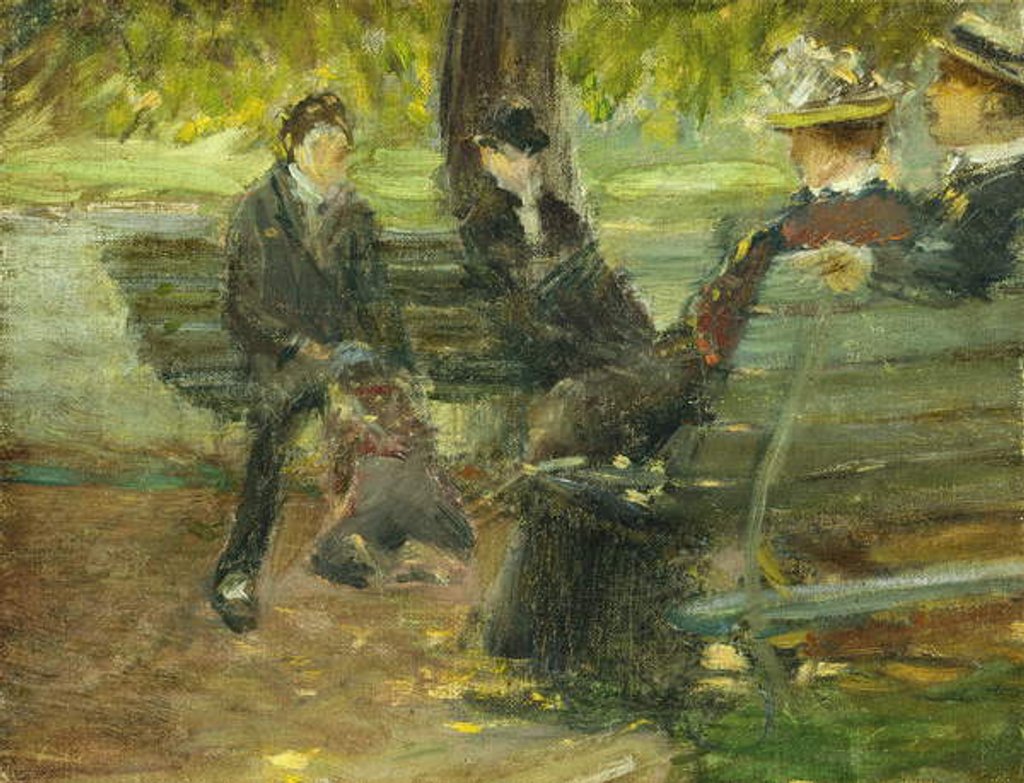 Detail of In the Park by Arthur Clifton Goodwin