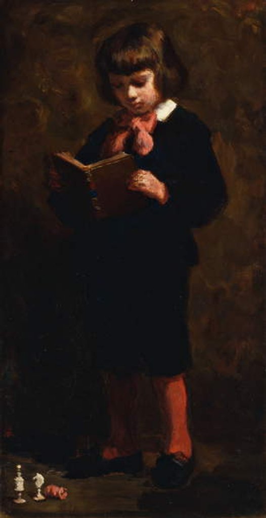 Detail of Robbin by Ellen Day Hale