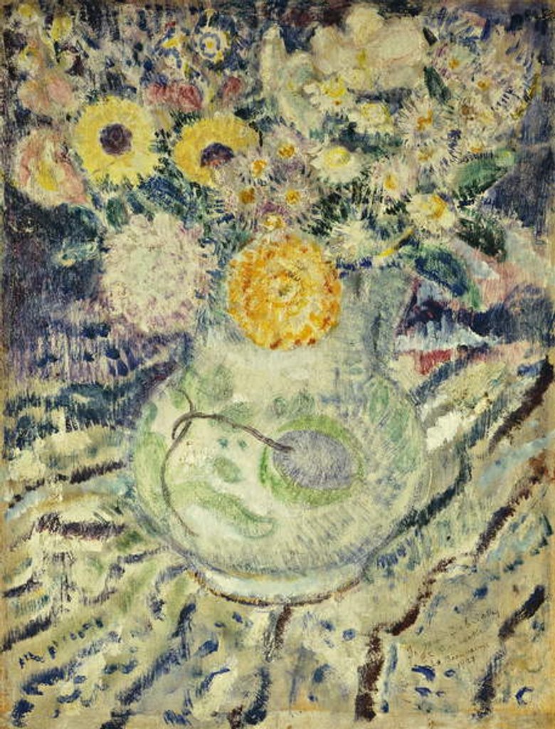 Detail of Floral, 1927 by Frederick Carl Frieseke