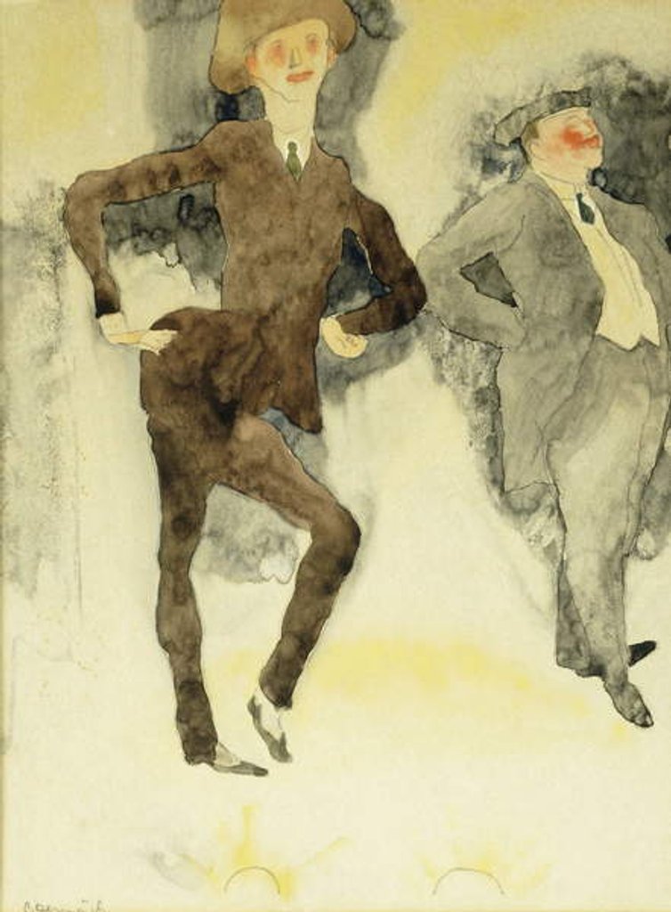 Detail of On Stage by Charles Demuth