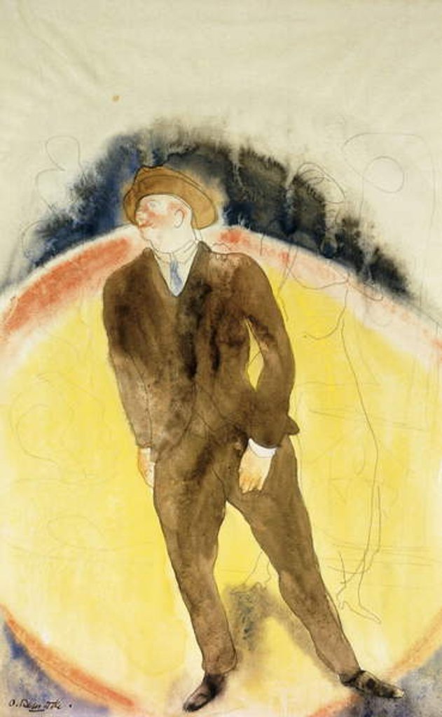 Detail of Vaudeville Figure by Charles Demuth