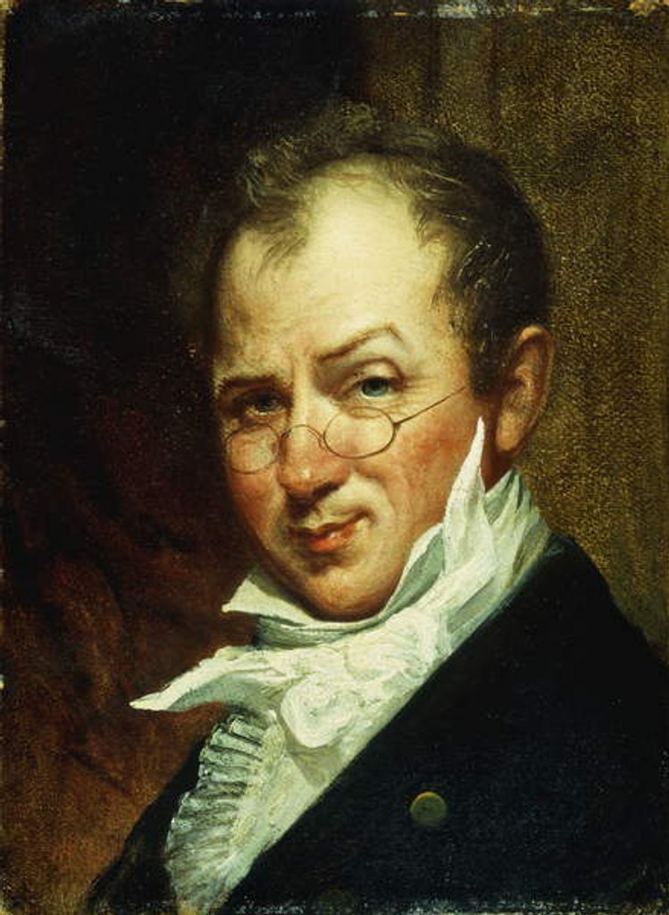 Detail of Self Portrait in Colonial Dress, 1874 by David Johnson