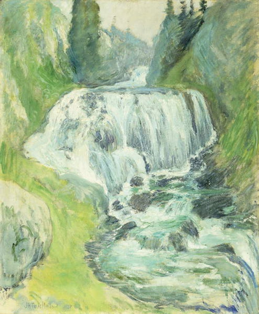 Detail of Cascades by John Henry Twachtman