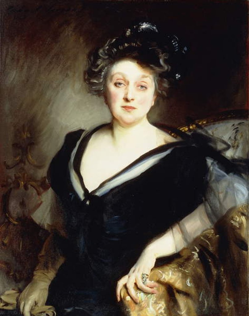 Detail of Mrs by William Merritt Chase