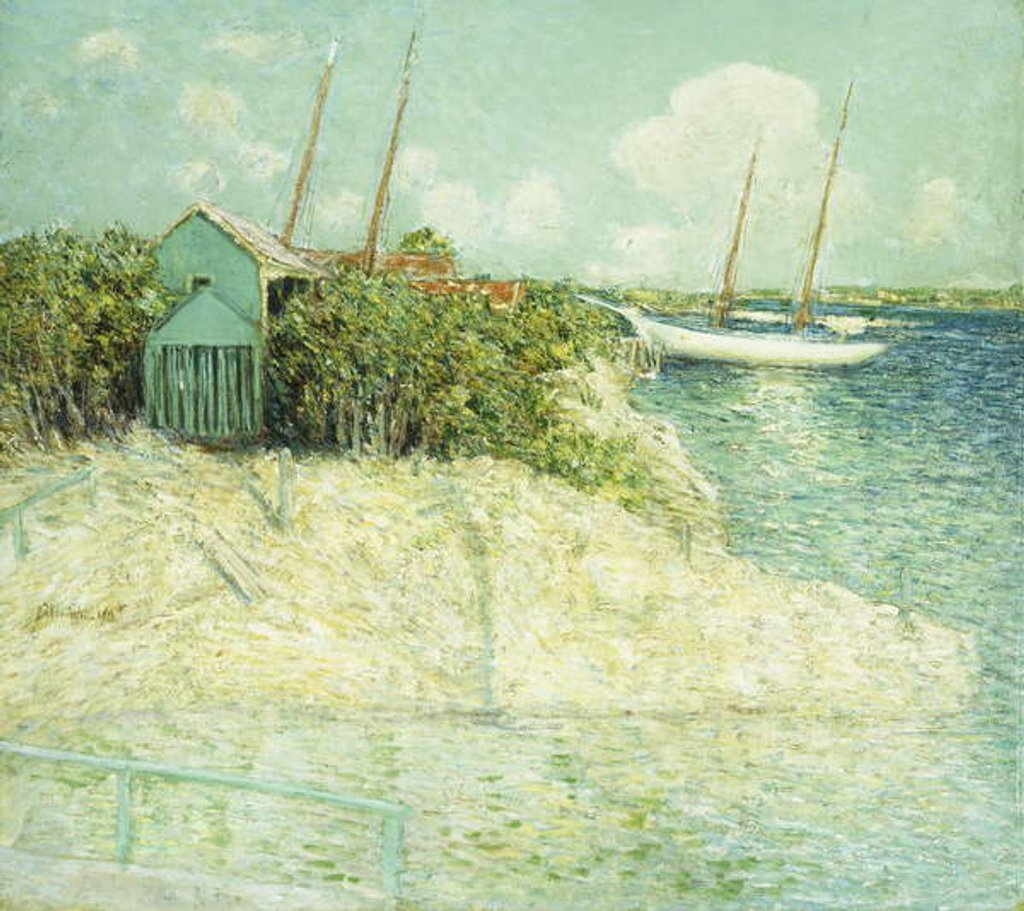 Detail of Nassau, Bahamas by Julian Alden Weir