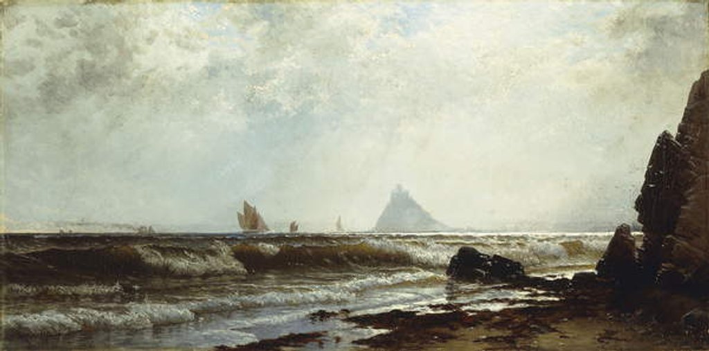 Detail of St, 1876 by Alfred Thompson Bricher