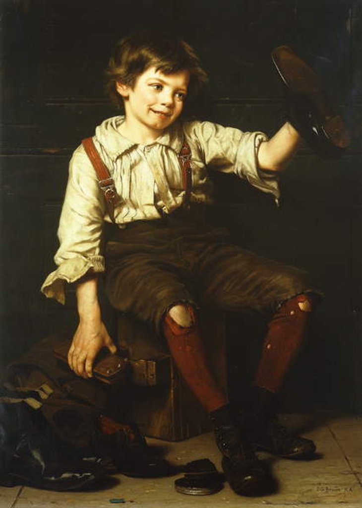 Detail of Professional Pride by John George Brown