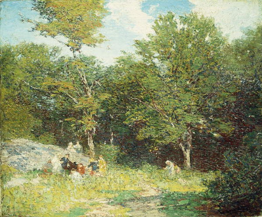 Detail of Picking Flowers by Edward Henry Potthast