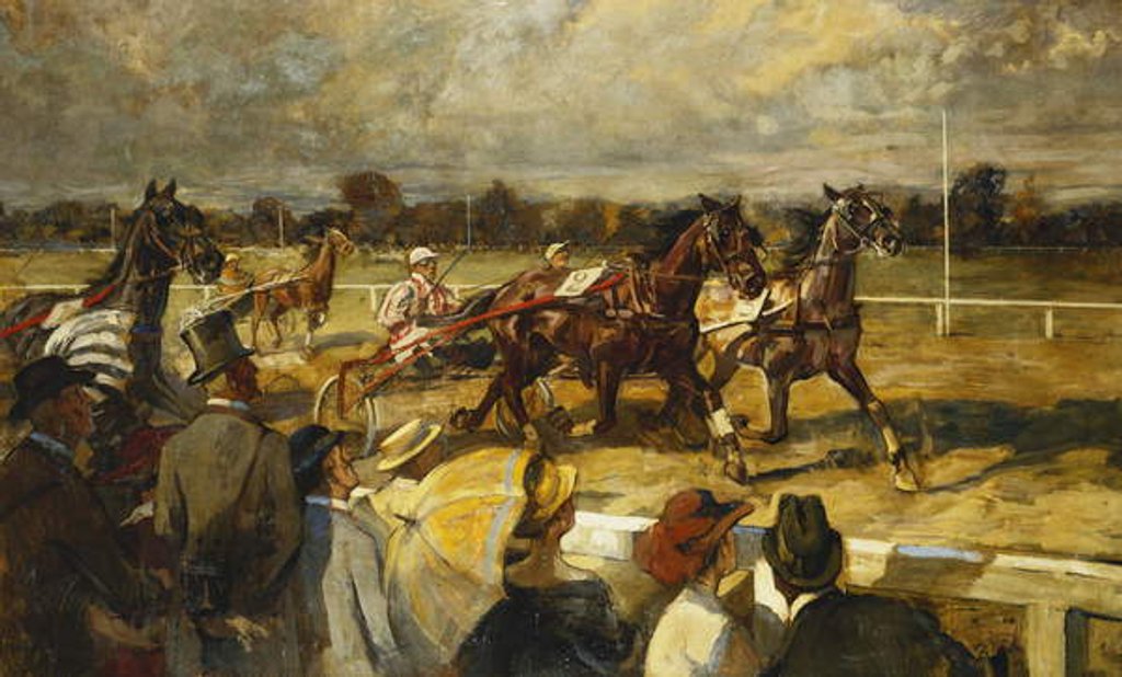 Detail of Trotting, Hoppe-Garden, Berlin, c.1900 by School German