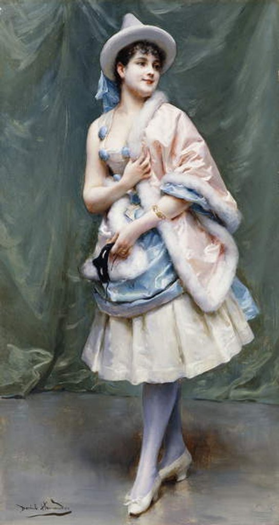 Detail of The Masked Ball by Daniel Hernandez