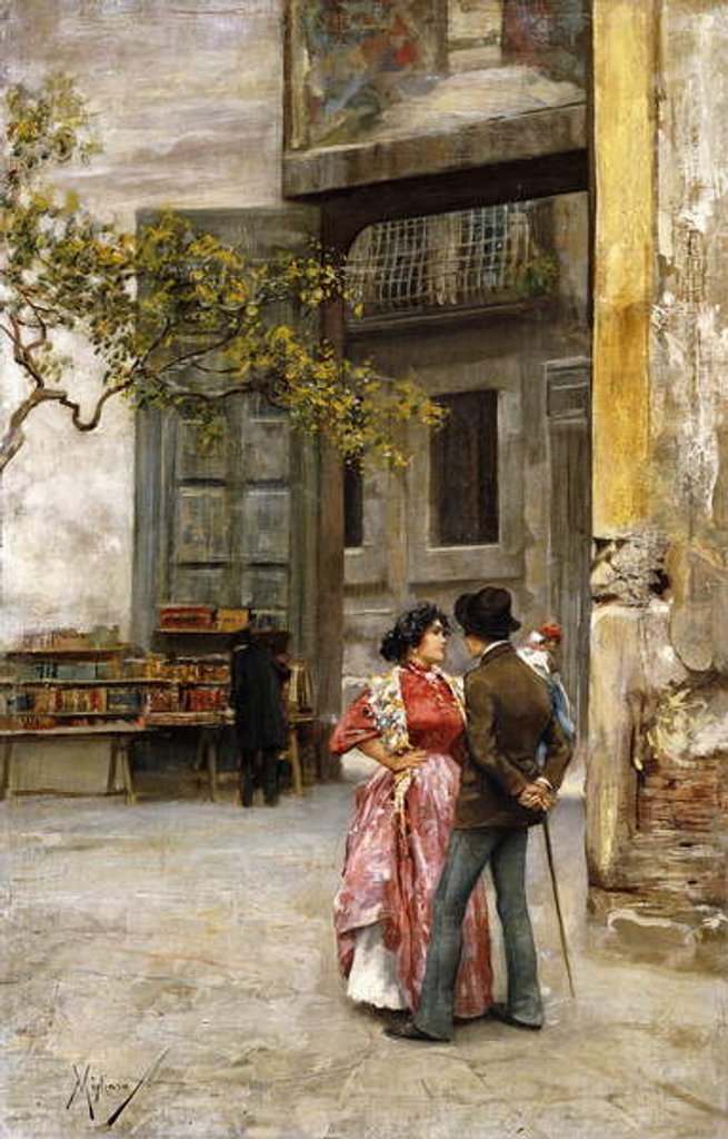 Detail of Spaccanapoli by Vincenzo Migliaro