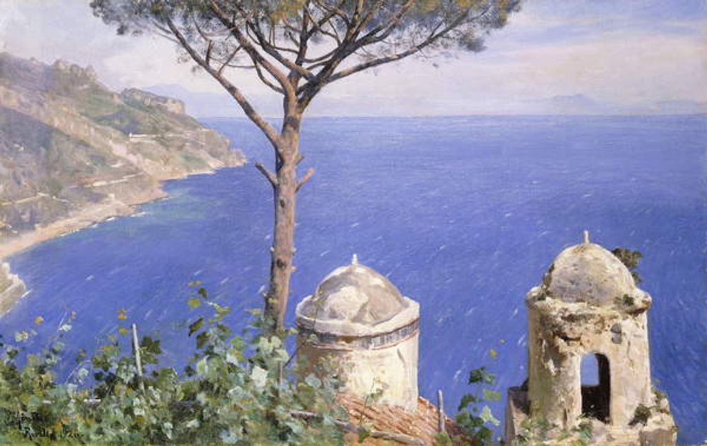 Detail of Ravello, 1926 by Peder Monsted