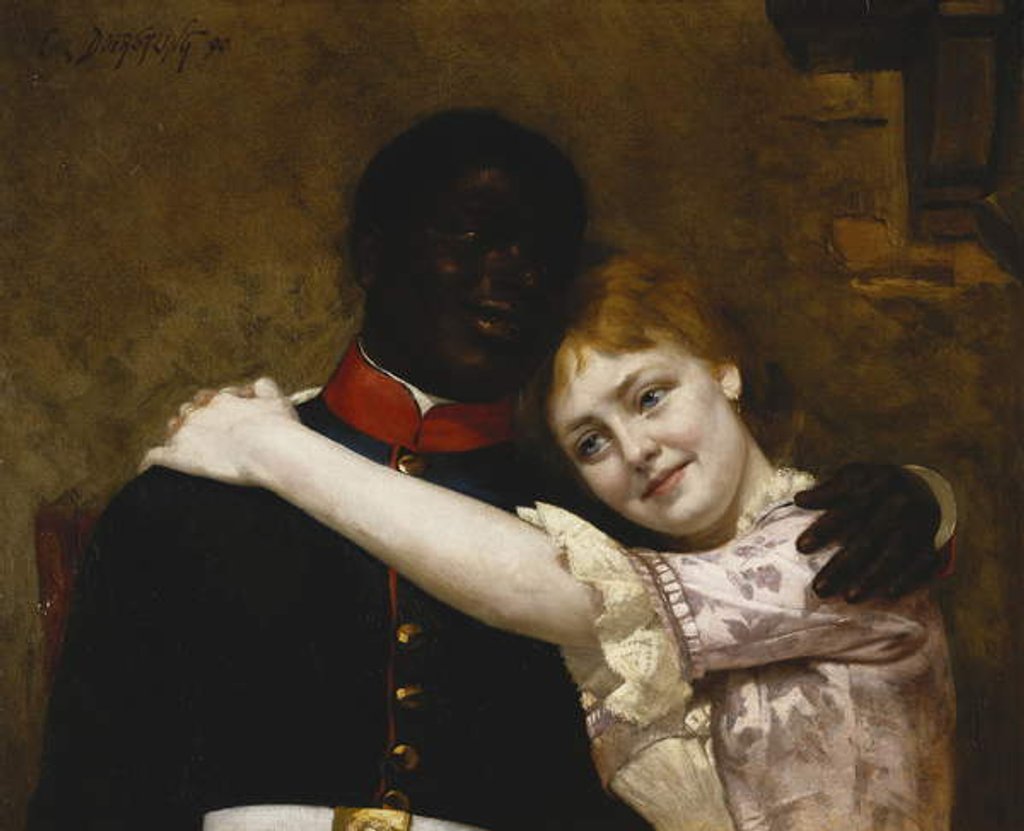 Detail of Off Duty, 1890 by Emil Doerstling