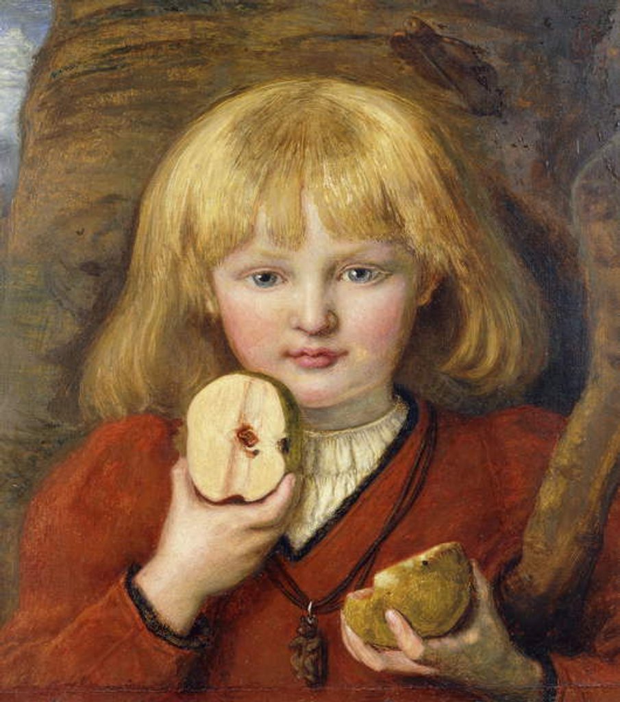 Detail of Tell's Son: A Portrait of the Artist's Grandson by Ford Madox Brown
