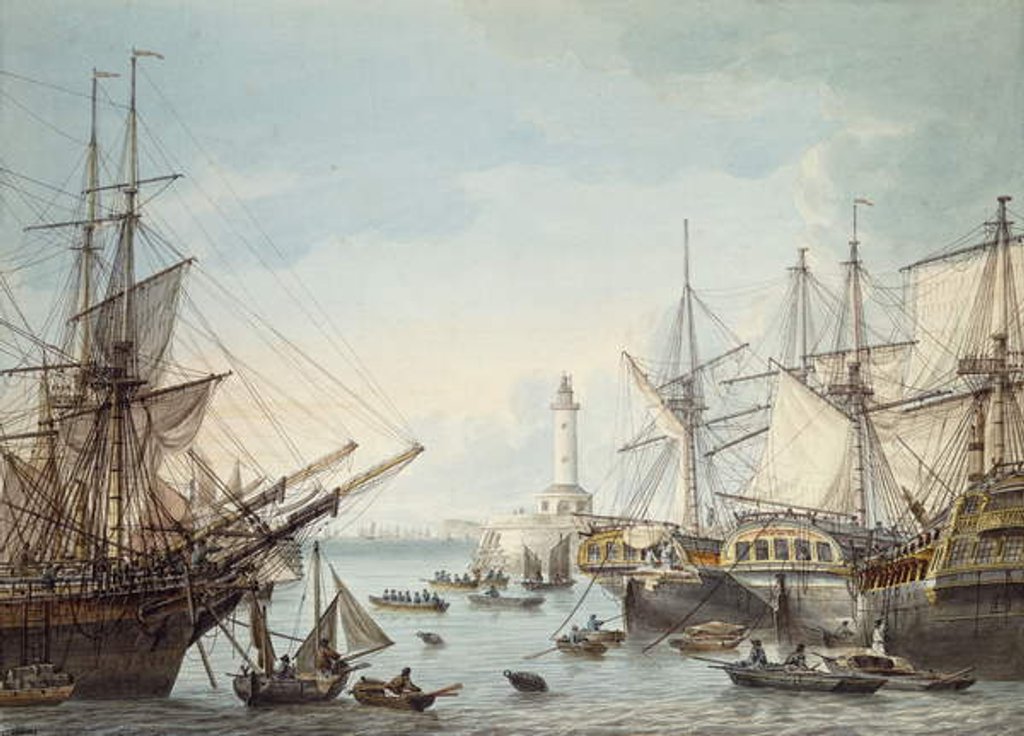Detail of Ramsgate, 1805 by Samuel Atkins