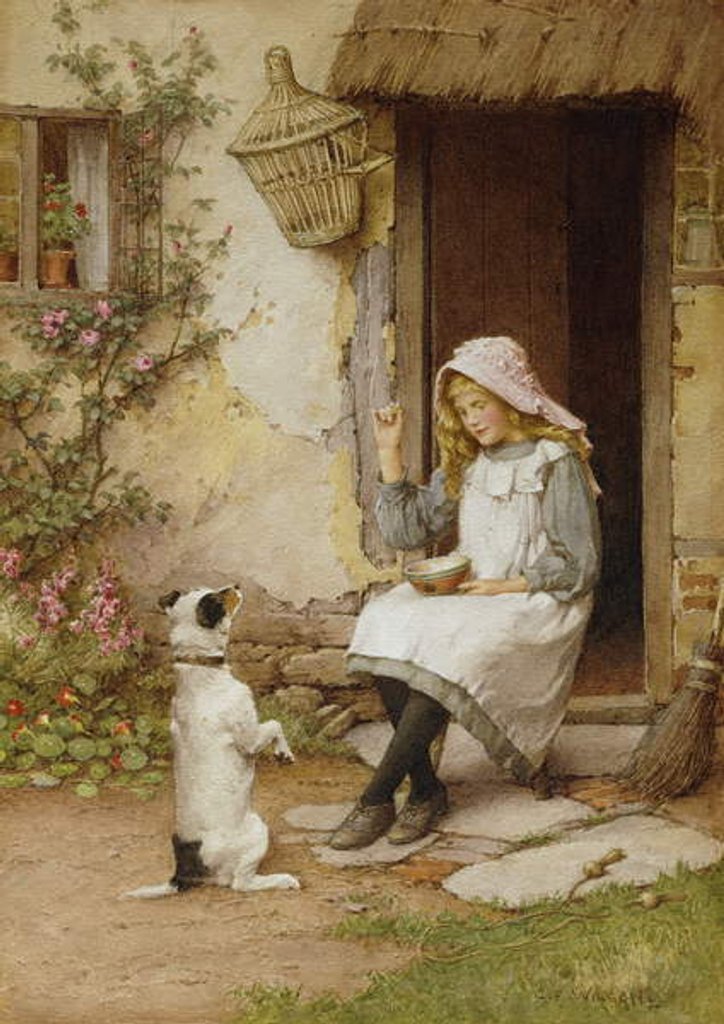 Detail of A Mute Appeal by Charles Edward Wilson