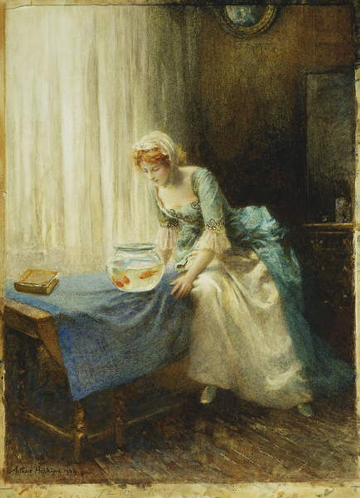 Detail of Goldfish, 1909 by Arthur Hopkins