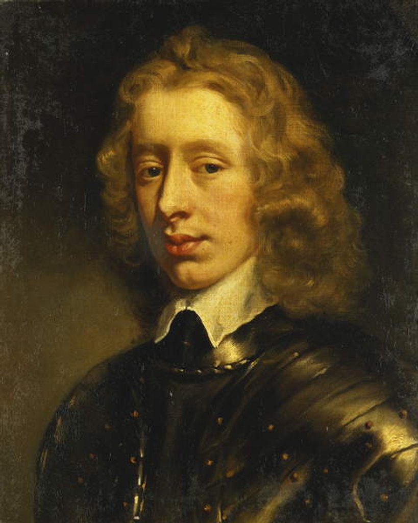 Detail of Portrait of a Young Gentleman, thought to be the Duke of Richmond by Peter Lely