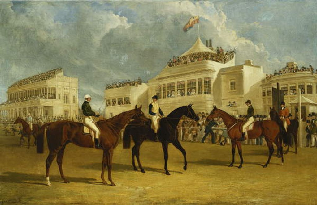 Detail of Preparing to Start for the Emperor of Russia's Cup at Ascot, 1845, 1845 by John Frederick Herring Snr