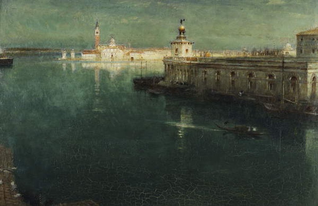 Detail of St. Giorgio from the Housetops, 1905-1906 by Albert Goodwin