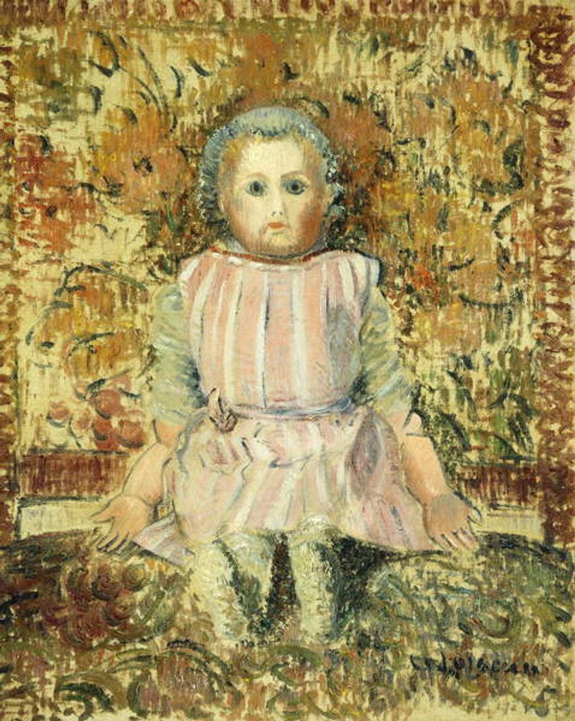 Detail of The Puppet; Le Poupee, c.1919 by Gustave Loiseau