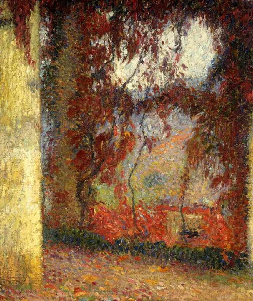 Detail of La Terrasse by Henri Jean Guillaume Martin