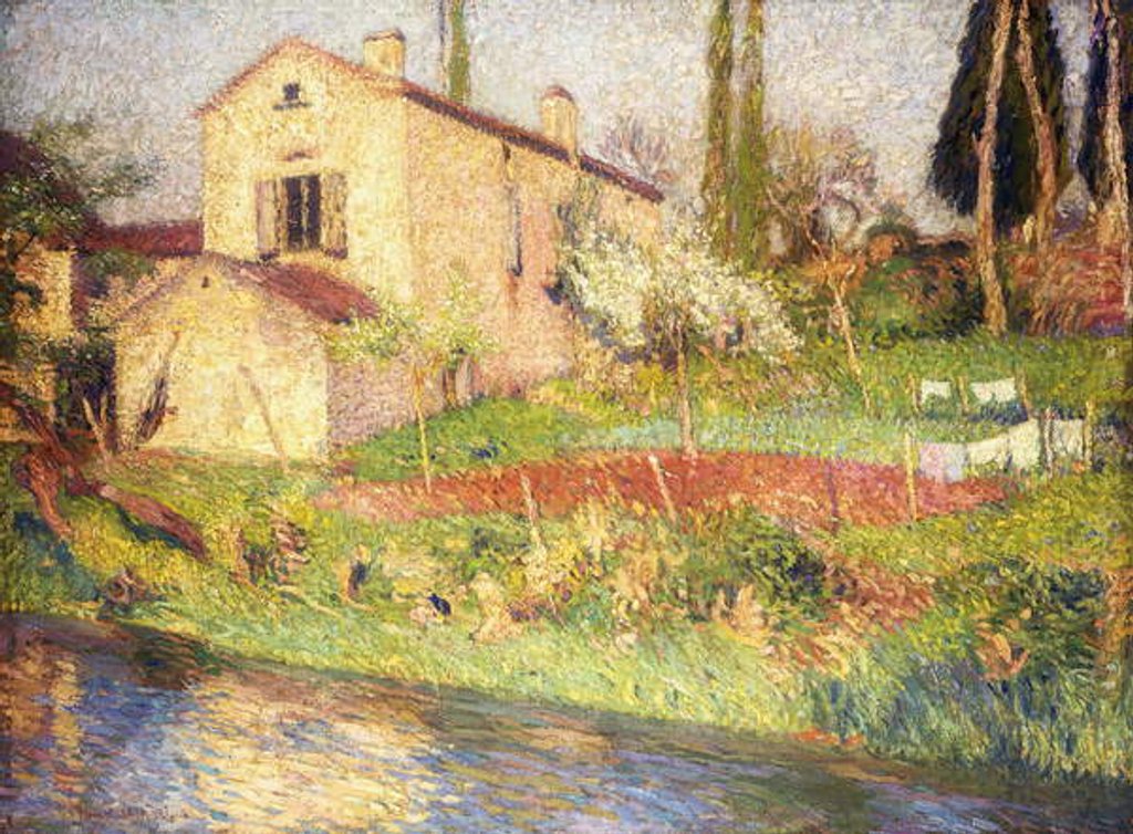 Detail of Maison de Marie-Louise by Henri Jean Guillaume Martin