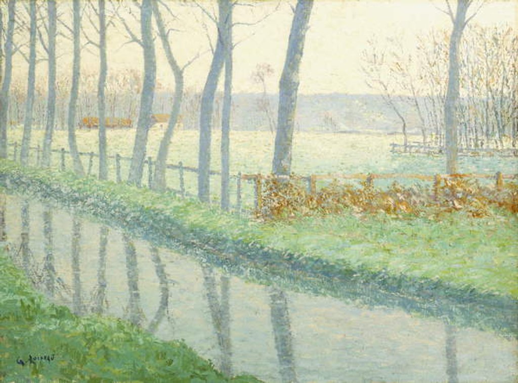 Detail of Le Sausseron, Nesles-la Vallee, c.1891 by Gustave Loiseau