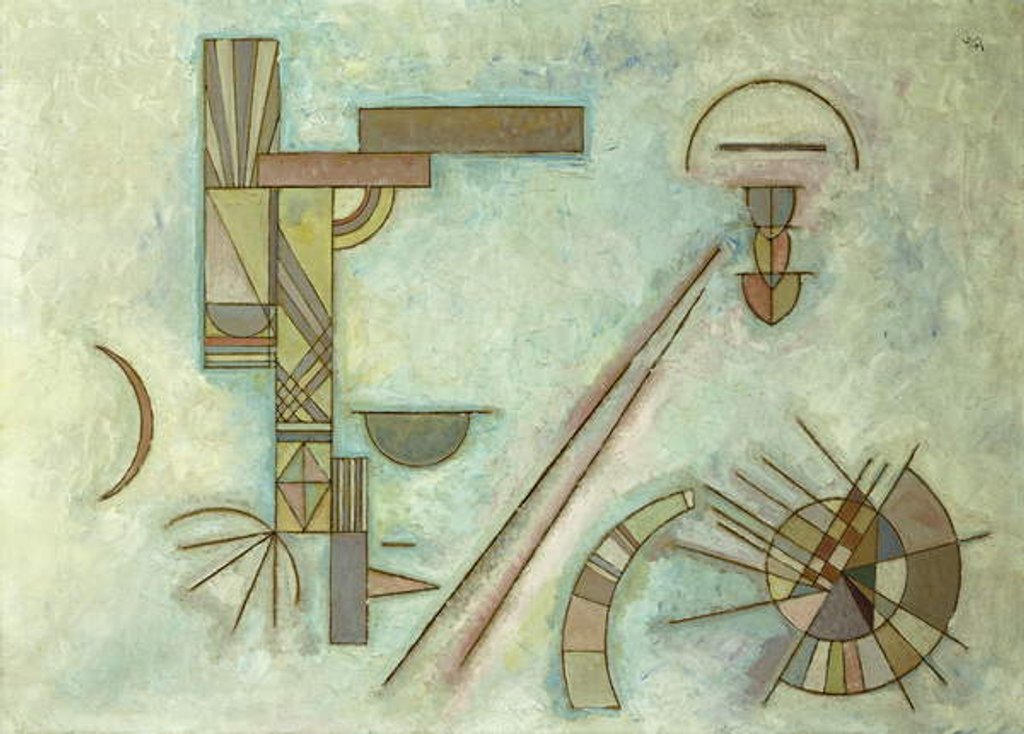 Detail of Weisslich, 1929 by Wassily Kandinsky