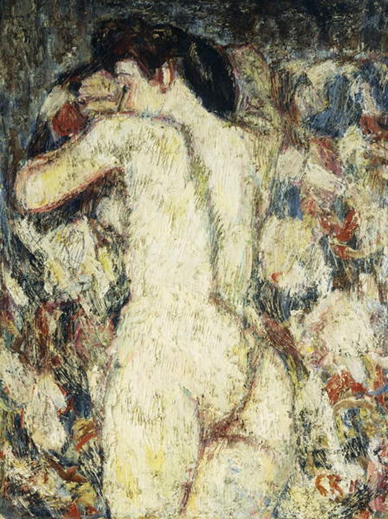 Detail of Liegender Frauenakt, 1911 by Christian Rohlfs