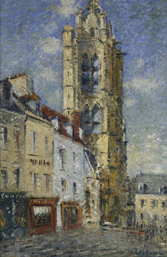 Detail of The Bell Tower of St, 1925 by Gustave Loiseau