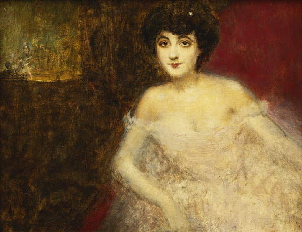 Detail of In the Logia by Louis Picard