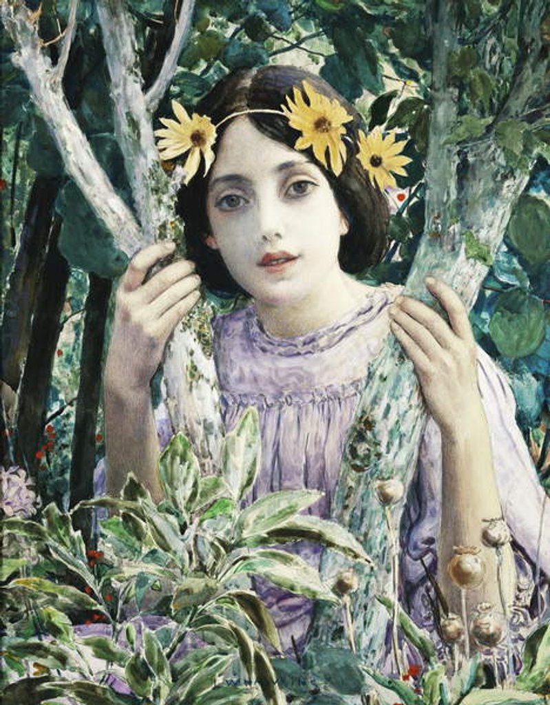 Detail of Idyll by Louis Welden Hawkins